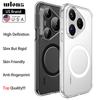 Etui do Huawei Pura 80/80 Pro/80 Pro Plus/80 Ultra Magnetyczne Przezroczyste Nieżółknące Przyjazne dla Skóry Osłona Ochronna Ekranu i Obiektywu