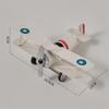Airplane Model Ornament Metal Figurine Plane Airplane Toy Wooden Plane Model Kits For Adults Airplane Topper Outdoor