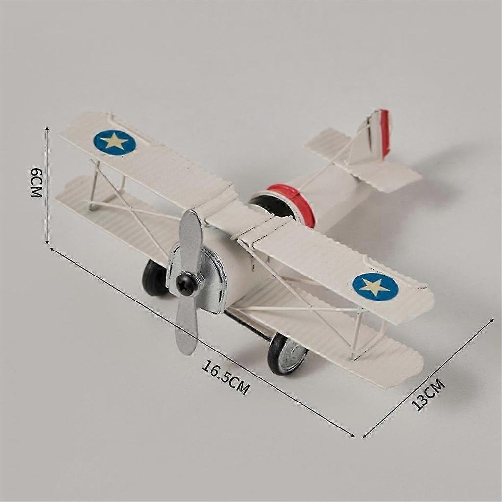 Airplane Model Ornament Metal Figurine Plane Airplane Toy Wooden Plane Model Kits For Adults Airplane Topper Outdoor