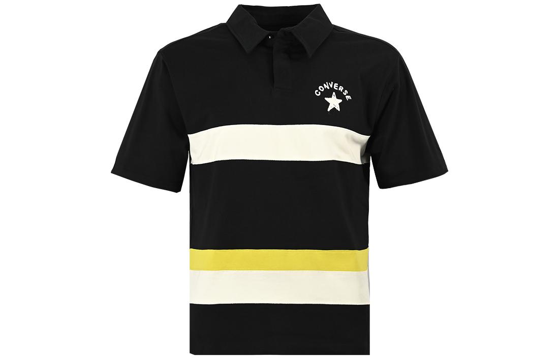 Converse Polo Shirt Men s Black 10024880-A02 XS