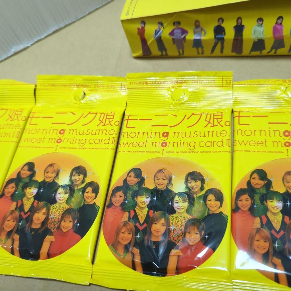 [USED] Morning Musume Sweet Morning Card II 6-pack with Box