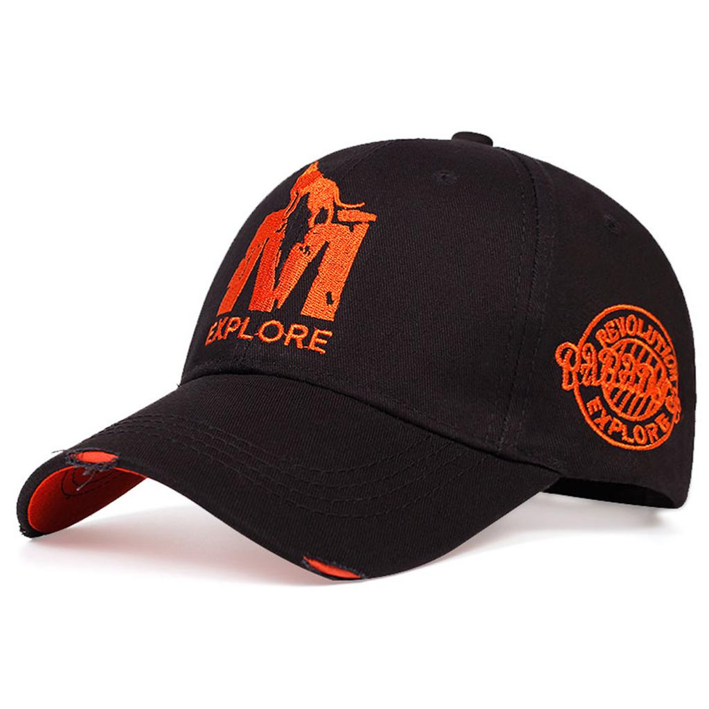 New Unisex Baseball Cap with Alphabet Embroidery for Men and Women, Casual Couple's Sun Hat for Sun Protecti