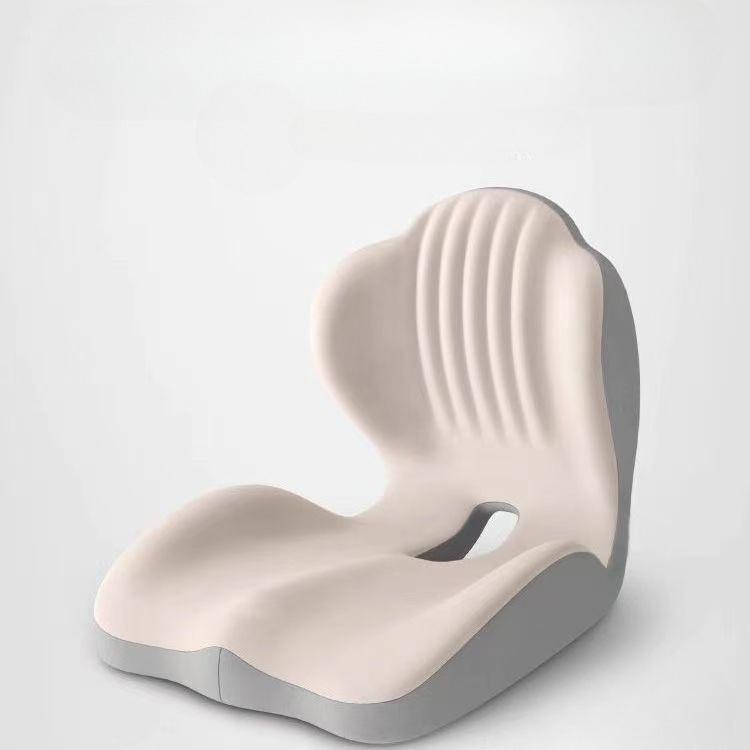 

Seat Cushion for Office Chair Ergonomic Memory Foam Seat Cushion with Back Support for Stress Relief Lumbar Support Car Office белый