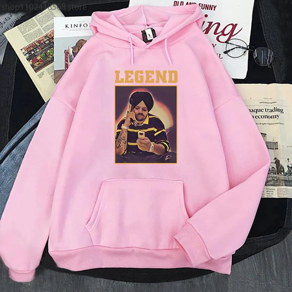 Legend Sidhu Moose Wala Hoodies Women RIP Moose Wala Fans Sweatshirt Long Sleeve Casual Soft Clothing Streetwear Men