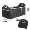Large Capacity Automotive Rear Boot Storage Box Non-Woven Fabric Car Organization Solution for Travel Essentials
