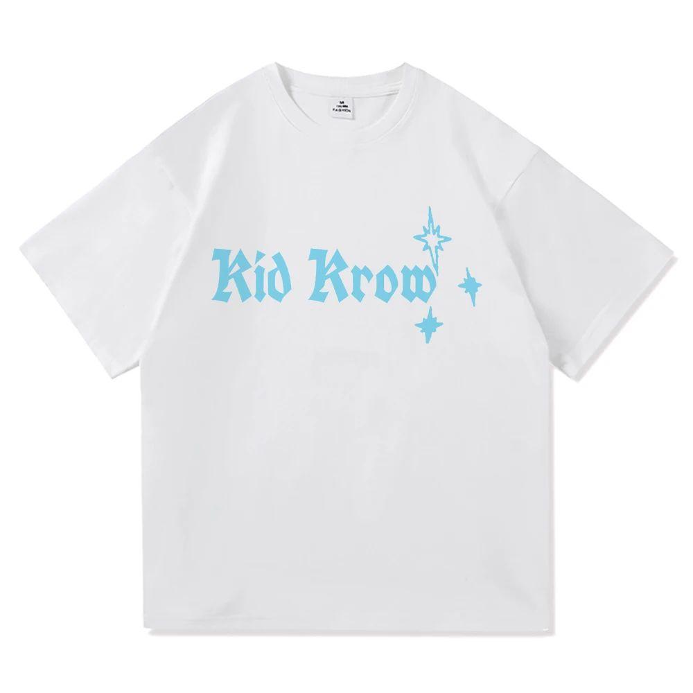 Wishbone Album Conan Gray Kid Krow Menwomen Clothing Harajuku High Quality Tops Lucky Charm Collage T Shirt Cotton TShirt Unisex 4XL