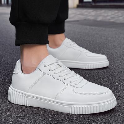 FashionClassic Leather Mens Skateboard Shoes Trainer Fashion Urban Sneakers Men Comfort Low Top Casual Shoes for Men Homme Big Size 48