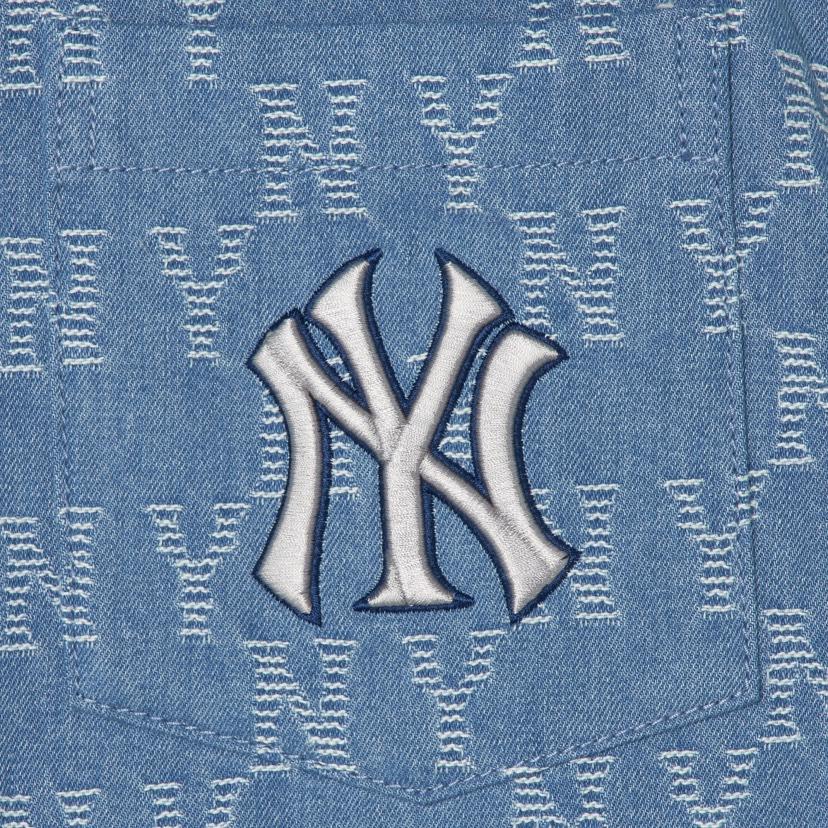 New MLB New York Yankees Shirt Unisex Blue 3ADRM0131-50INS