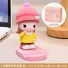 Cartoon Mobile Phone Holder Desktop Desk Couple Cute Handmade Ornament High-end Teachers' Day Gift Small Ornament