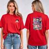 Classic Old School Betty Boop Graphic Tee Adults Soft Cotton Short Sleeve Bohemian Fashion Retro Animation Casual Streetwear