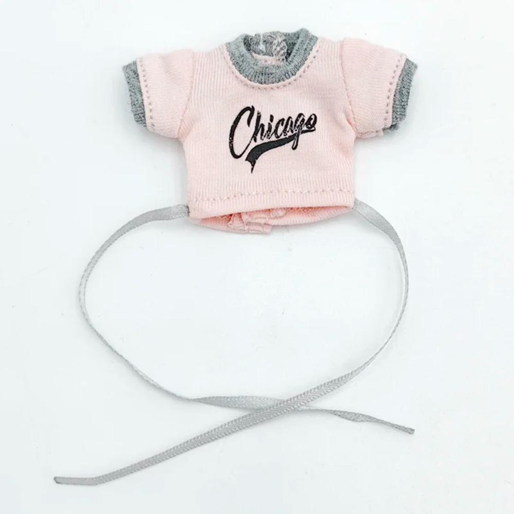 Para Ropa de Muñeca Blythe Pantalones Vaqueros de Campana para Muñecas Ob24 Ob22 Azone Conjunto