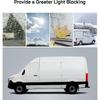 Windshield Cover For Mercedes-Benz Sprinter 2006-2018 / 2018-2025 VW Crafter, 600D Oxford Weatherproof Anti-Theft Snow Cover