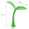Car Roof Decoration 3D Plant Sprout Car Ornament Cute Exterior Bumper Hood Sticker Easy Installation Universal Roof Accessories