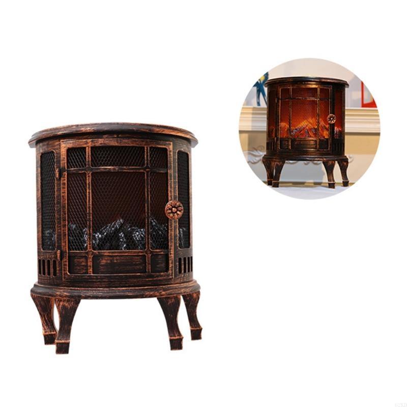 

62KD Электрический камин, Декор комнаты, Имитация камина, Работает от батареек, Портативный CHINA