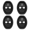 4Pcs Car Door Stopper Cover Door Lock Protective Covers For Renault Dacia Megane 1 2 3 4 CC Laguna 2 3 Coupe Clio 4 Laguna Logan
