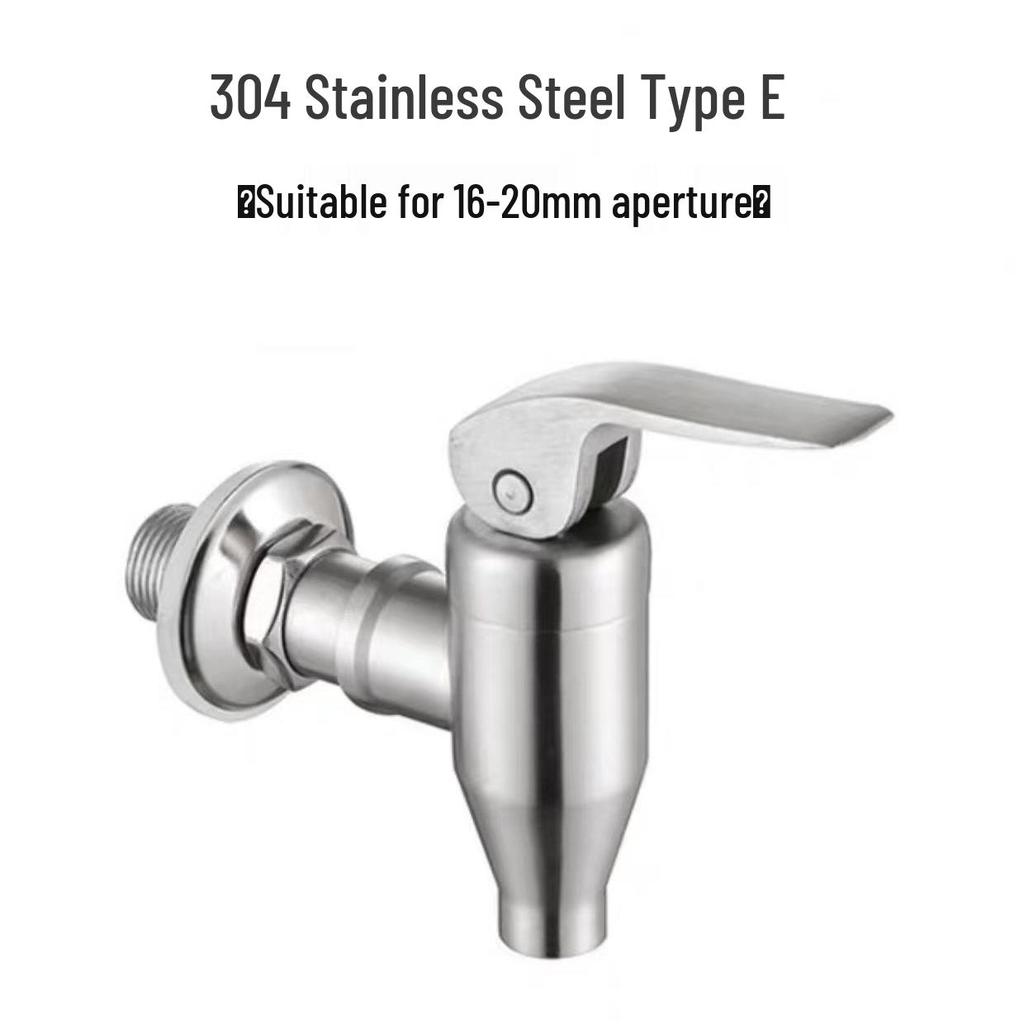 304 Stainless Steel Alcohol Infusion Faucet for Bottles, Barrels, Cans, Jars, and Pots.