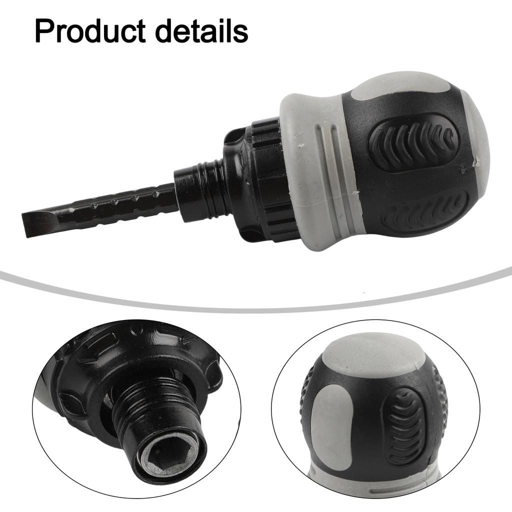 2-in-1 Schraubendreher Ratsche Schraubendreher Magnetische Spitze