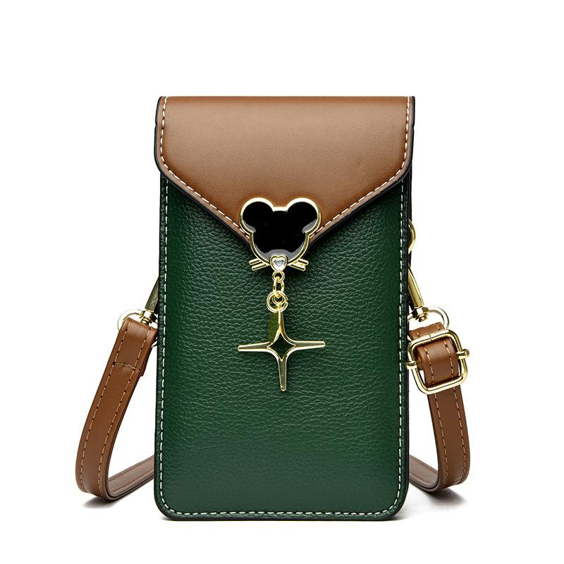 Ladies' Single-shoulder Crossbody Bag A Fashionable and High-quality Vertical Small Bag