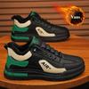 Fashion Winter Men's Boots Casual Velvet Keep Warm Thick Soled Sneakers Male Luxury High Tops Non-slip Walking Shoe Zapatillas De Hombre