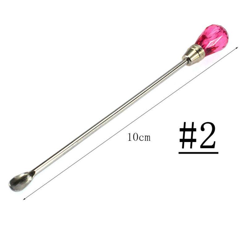 3Pcs Nail Art Stirring Rod Tools UV Gel Polish Acrylic Powder Mixing Tools
