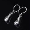 925 Sterling Silver Water Droplets Raindrops Drop Earrings For Woman Wedding Engagement Party Fashion Charm JewelryGood product