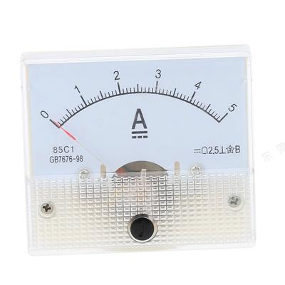 GBT767698 85C1 Analog Panel Meter for Clear Current and Voltage Measurement DC 0 30V 0 50V User Friendly Design