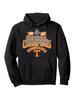 Tennessee Volunteers 2024 National Champions Baseball CWS Hoodie - Pullover Sweatshirt with Championship Trophy Graphic