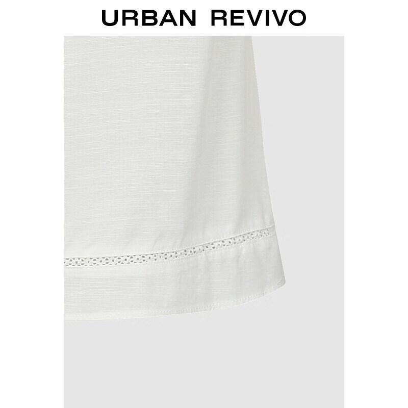 UR2026 Women's Jacquard Embroidered Sleeveless Blouse