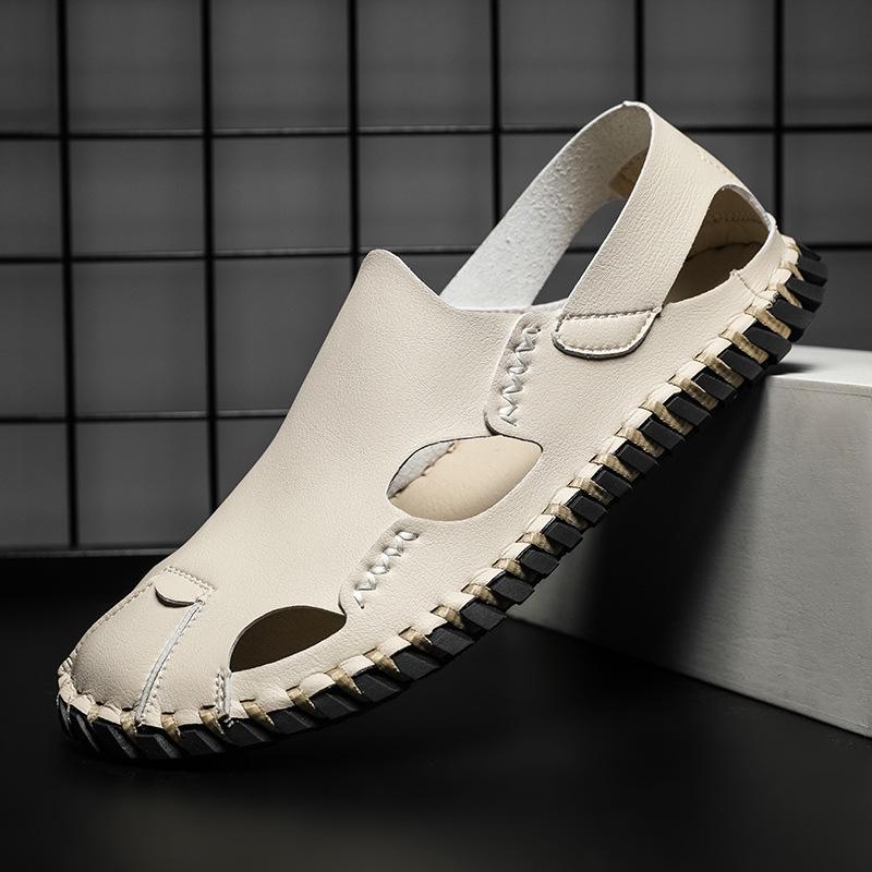 Men s 2024 Trendy Breathable Sandals - Casual Summer Beach Shoes 46