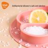 Silicone Suction Cup Divided Baby Plate & Bowl Set for Toddlers