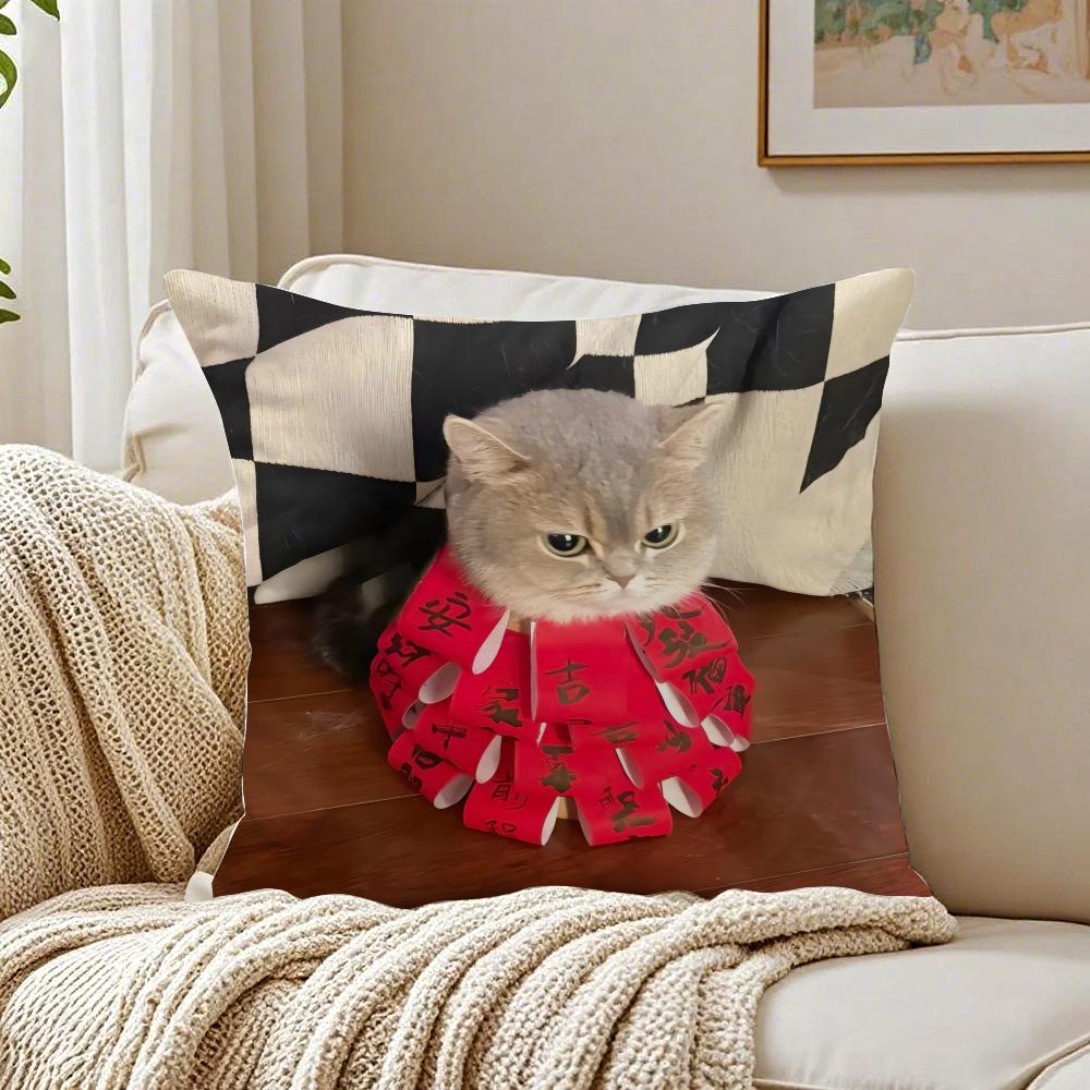 Happy Cute Puppy Smiling Sunshine Cushion Cover Pillowcase Antidustmite living Room Sofa Decor Cushion Room