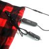 Electric Car Blanket Heated 12V Fleece Travel Throw with Temperature Adjusting for Car RV Winter