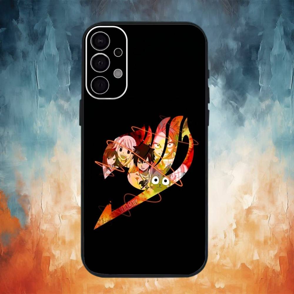 Anime F-Fairy  Comics TailS Phone Case For Samsung S25,S24,S21,S22,S23,S30,Ultra,S20,Plus,Fe,Note,10,9,5G Black Cover
