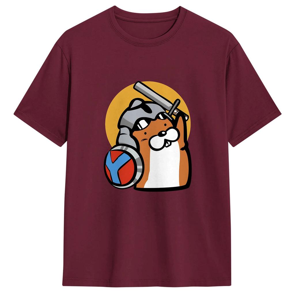 Cute Hamster Meme Tshirt Summer Hip Hop T Shirts Unisex 100 Cotton O Neck 4xl 5xl 6xl Top Tees Short Sleeve Vintage Tshirt