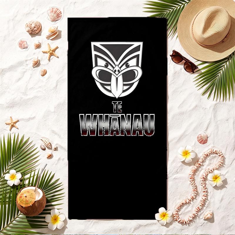 New Zealand Warriors Soft Beach Towel Stylish Beach Pool Towel for Summer Seaside Vacation Travel