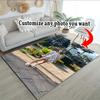 Customize Photos Customizable Photos Floor Mat Perfect for Living Rooms Foyer Playrooms Kitchen Antislip Carpet Anime Office Decor