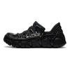 Li Ning Reflective Shock Absorbing Rebound Trendy Beach Sandals Men Sandals Black AZSS011-1
