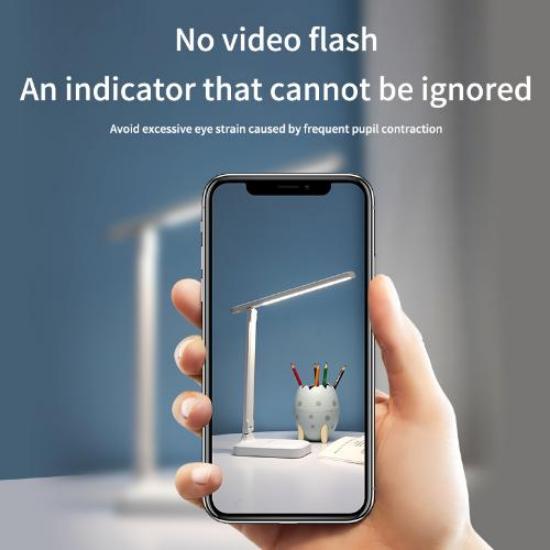 2023Yüksek Kaliteli LED Masa Lambası 3 Renk Kademesiz Karartma Dokunmatik Katlanabilir Masa Lambası Başucu Okuma Göz Koruması Gece Lambası DC5V USB Şarj Edilebilir