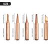 5pcs Soldering Iron Tips Accessories Copper Iron Tip