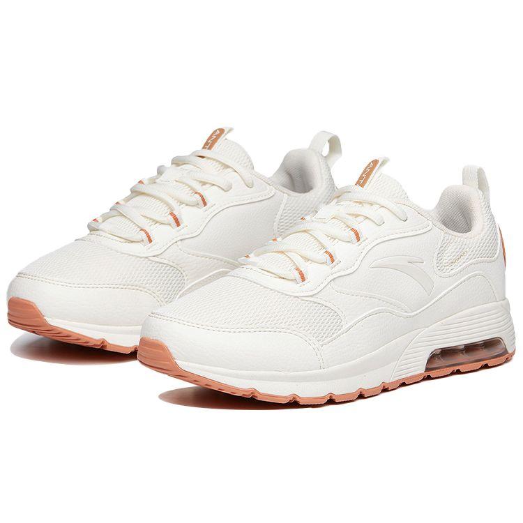 Anta Training Series Mesh Durable Breathable Low-Top Training Shoes Women Sneakers Off-White 122047775-1