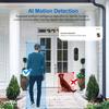 Wireless Safe Doorbell Camera 1080p Resolution Real-Time Communication AI Motion Detection Easy Installation Wi-Fi Video Doorbell