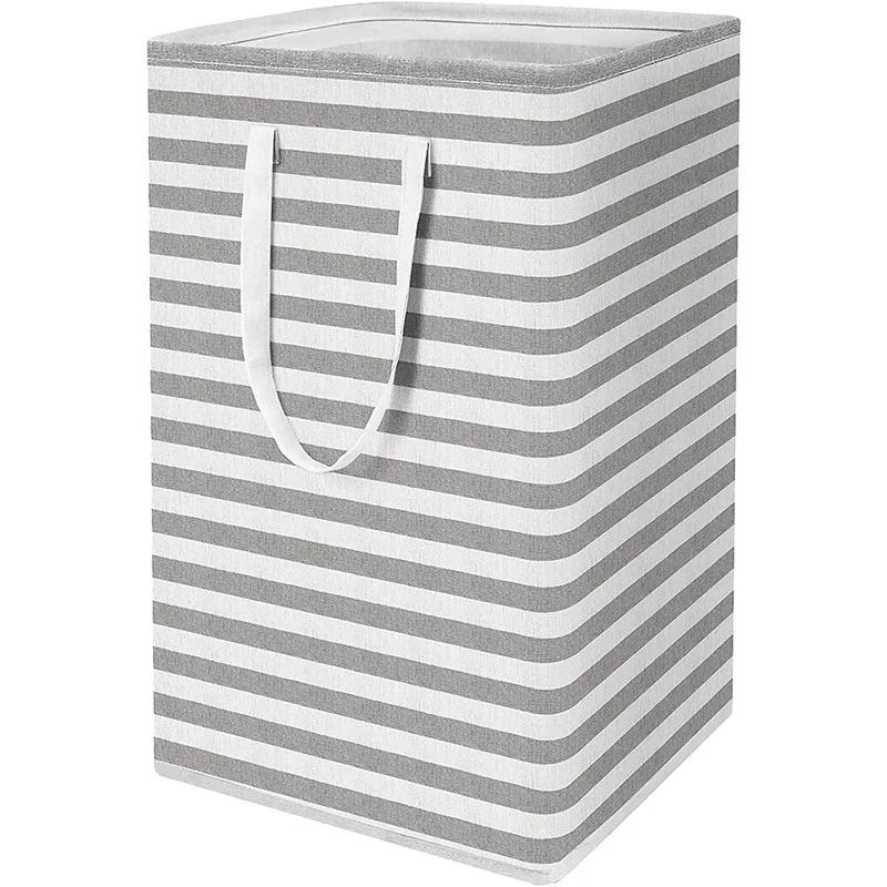 New Waterproof Fabric Laundry Basket Foldable Bag Large Capacity Laundry Basket Simple Clothes Sundries Storage Box