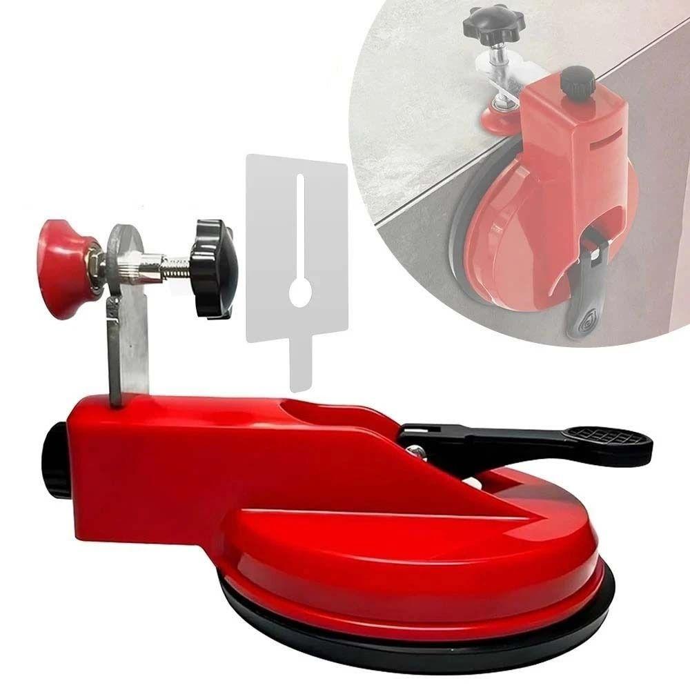 Instrument de instalare a plăcilor în unghi drept, ventuză mare, tensionator de ventuză, nivelator de plăci de perete