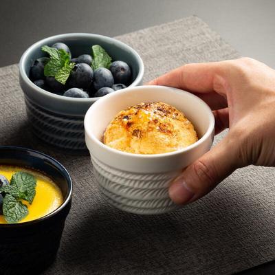 LEXIAOMAN Ceramic Pudding & Soufflé Baking Bowls