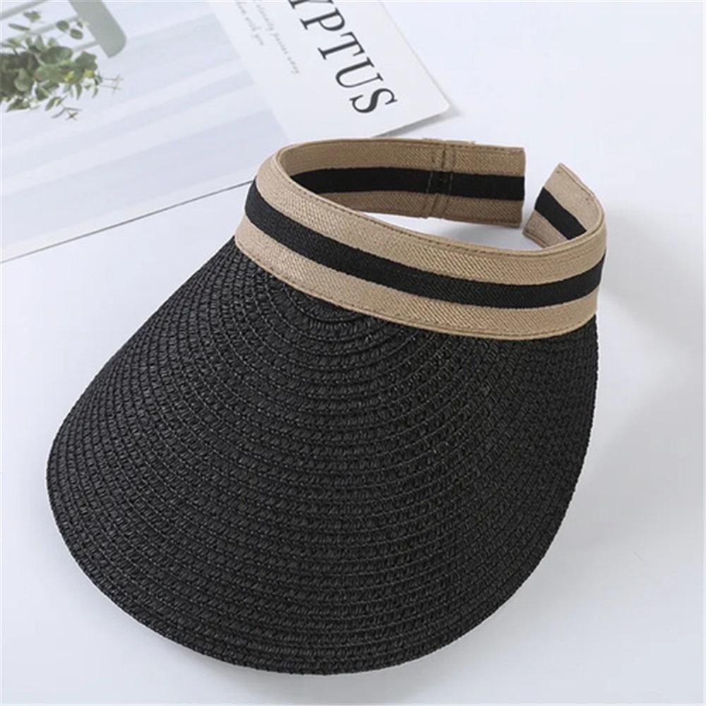 Women Wide Brim Beach Straw Golf Sun Hat Summer Cap