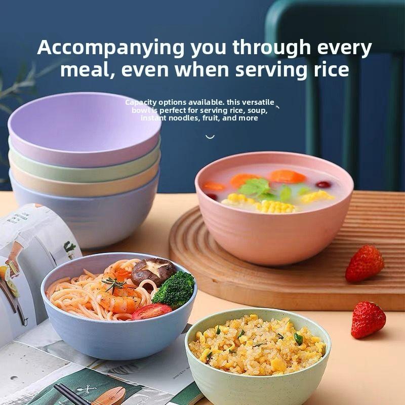 Nordic Kids Dinner Bowl Plastic Unbreakable With Smooth Surface For Childrens Meals