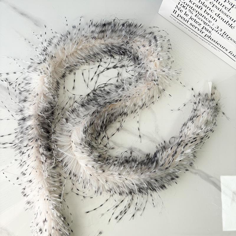 Colorful Imitation Turkey Marabou Feather Trim for Costumes & DIY Pajamas