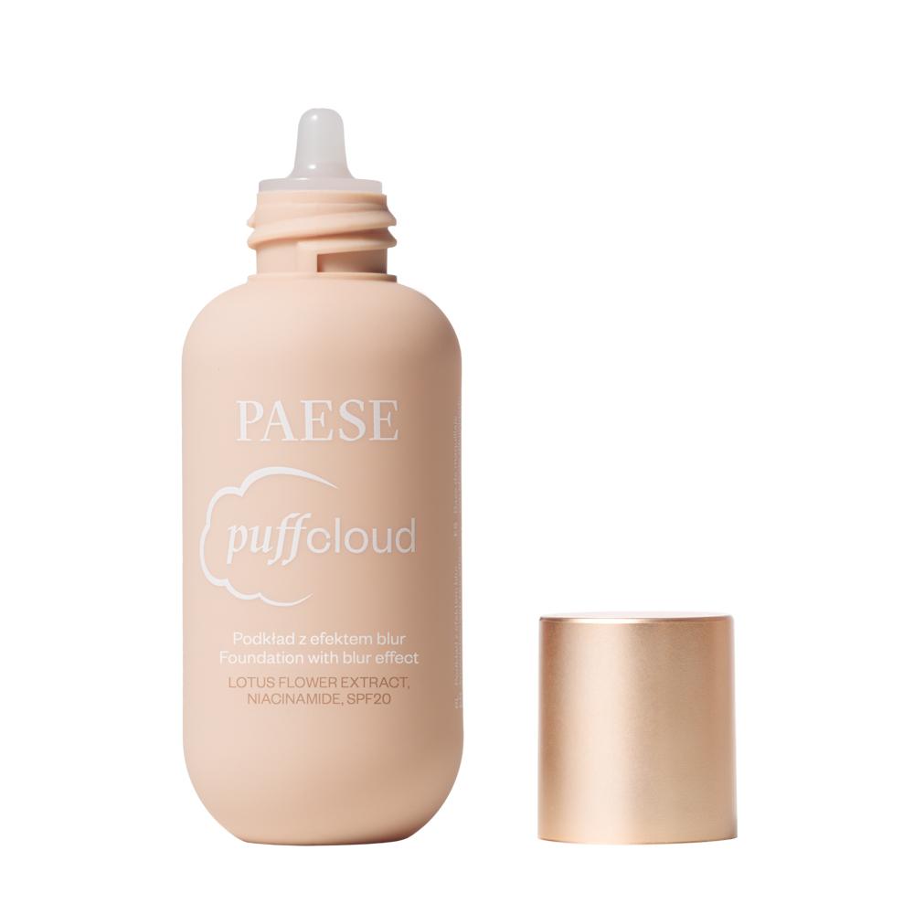 Paese puff cloud spf20 podkład do twarzy z efektem blur - 04w shell beige 37ml