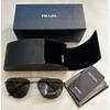 Used PRADA Prada Sunglasses SPR 50U Teardrop (Black) New