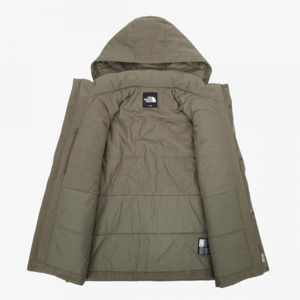 The North Face Men S Luca V Parka grayiSh Khaki Nj3nr64b